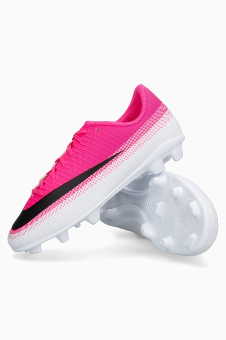 Ghete de fotbal Nike Zoom Mercurial Vapor 17 Club FG/MG Junior - Roz