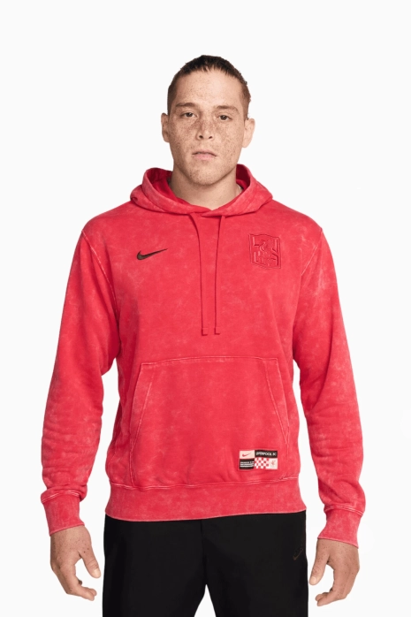 Nike Liverpool FC 24/25 Club Hoodie - Red