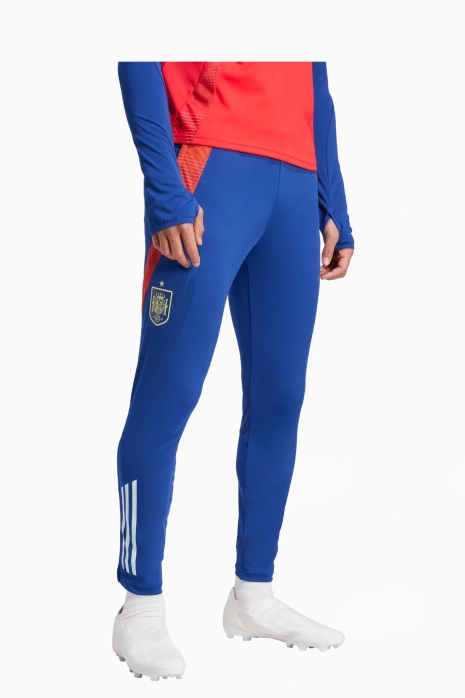 Spodnie Reprezentacji Hiszpanii adidas 2024 Training - Niebieski