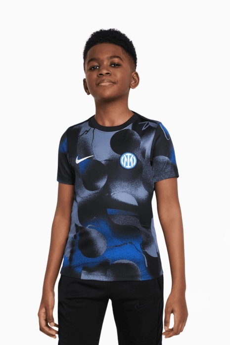 Camiseta Nike Inter Milan 24/25 Pre-Match Junior - Negro