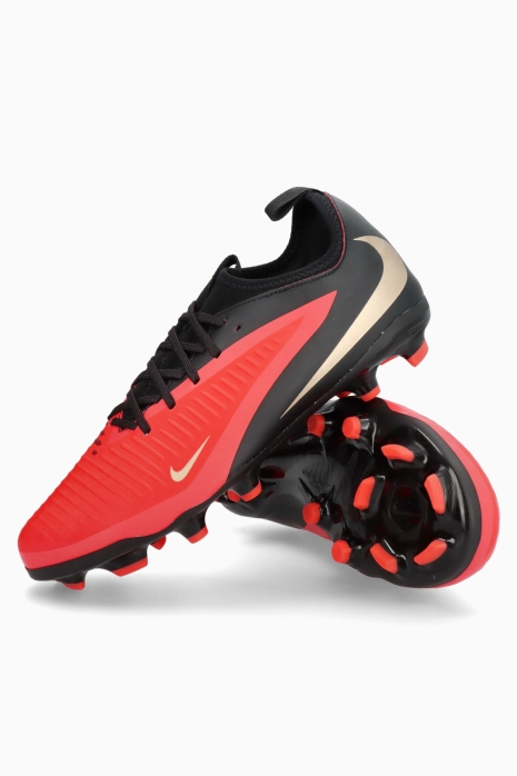 Бутсы Nike Phantom 6 Low Academy FG/MG Junior - красный