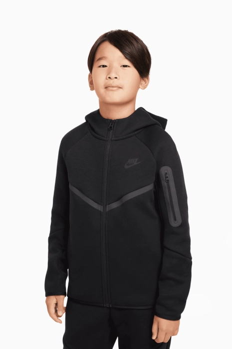 Блуза Nike Sportswear Tech Fleece Junior - черен