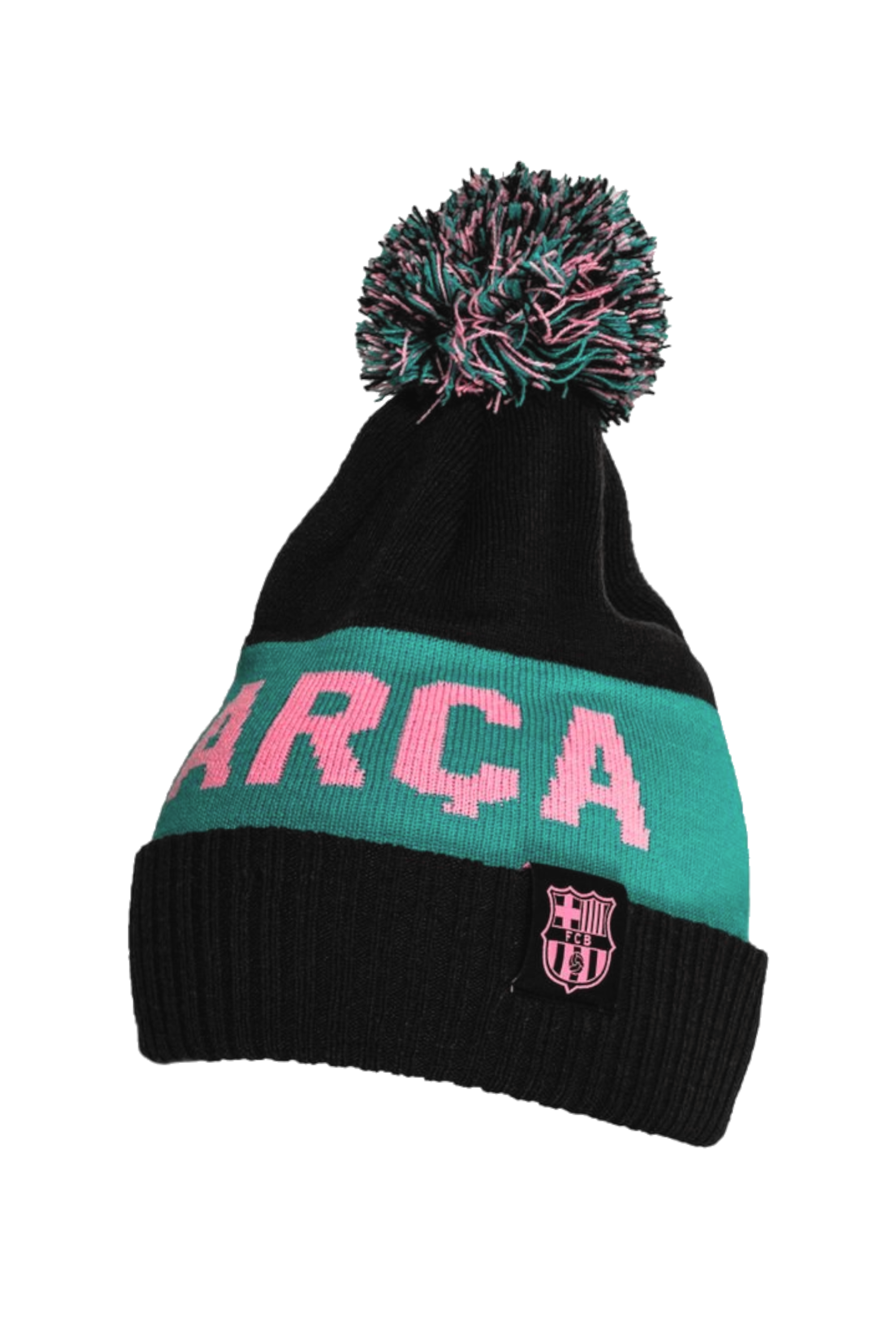 barcelona bobble hat