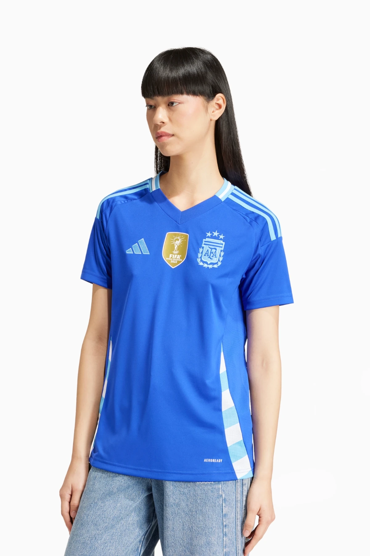 Koszulka Reprezentacji Argentyny adidas 2024 Wyjazdowa Damska Buty