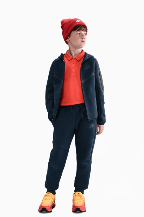Pantaloni Nike Sportswear Tech Fleece Junior - Albastru marin