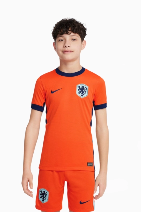 Koszulka Reprezentacji Holandii Nike 2024 Domowa Stadium Junior