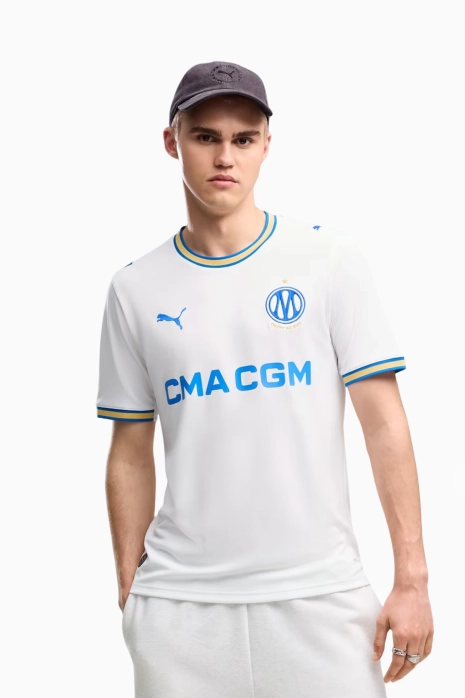 Tricou Puma Olympique de Marseille 26/27 Home Replica - Alb