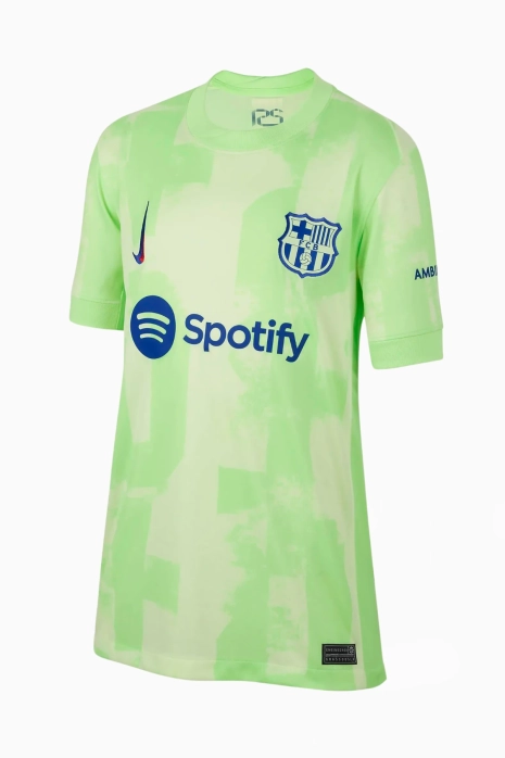 Tricou Nike FC Barcelona 24/25 Treilea Stadium Junior - Verde