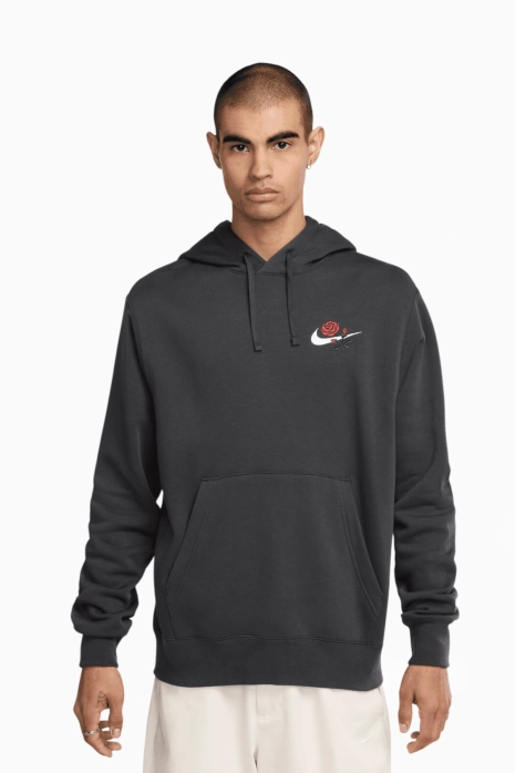 Kapüşonlu svetşört Nike Sportswear Club - Gri