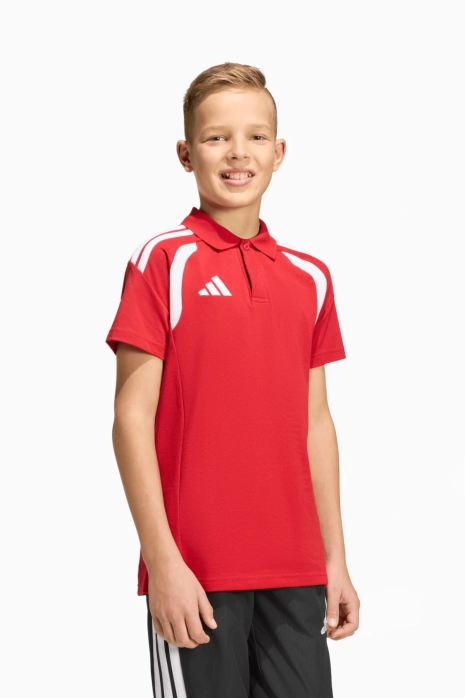 Tricou adidas Tiro 26 League Polo Junior - Roșu