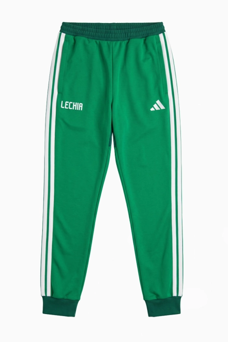 Спортно долнище adidas Lechia Gdańsk 26/27 Essentials 3-Stripes - зелено