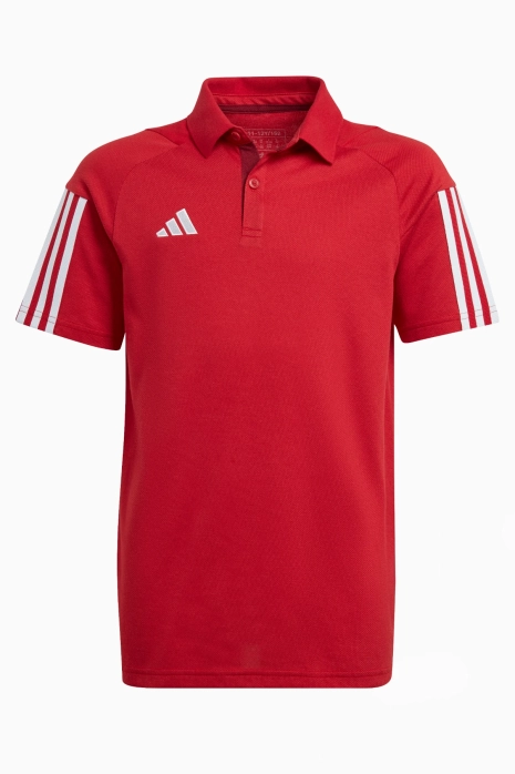 Тениска adidas Tiro 23 Competition Polo Junior - червен