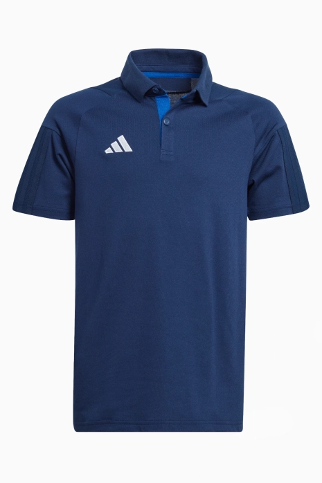 Тениска adidas Tiro 23 Competition Polo Junior - тъмносин