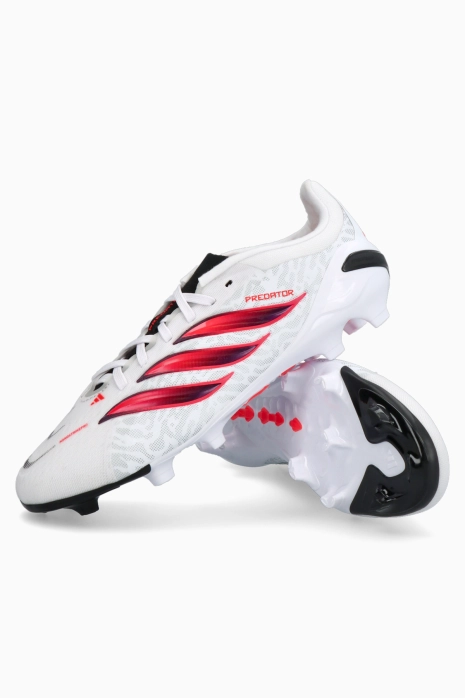 Cleats adidas Predator Elite FG Junior - White