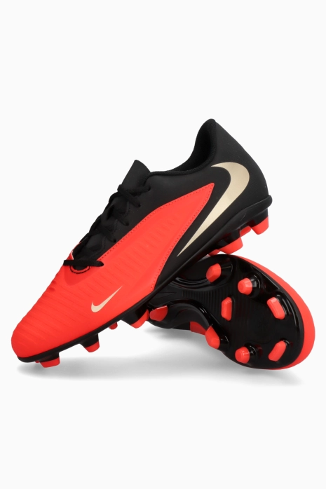 Бутсы Nike Phantom 6 Low Club FG/MG - красный