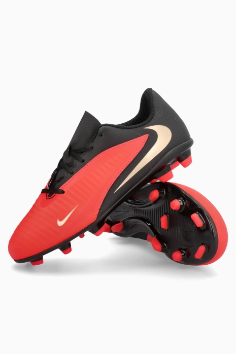 Бутсы Nike Phantom 6 Low Club FG/MG Junior - красный