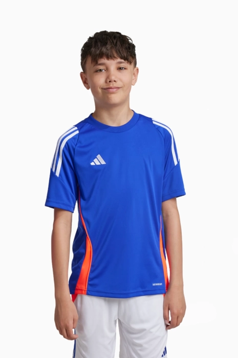 Тениска adidas Tiro 24 Junior - син