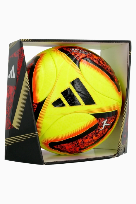 Piłka adidas Bundesliga 26/27 Torfabrik Pro Winter rozmiar 5 - Żółty