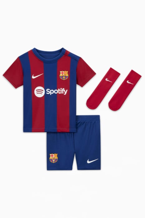 Set Nike FC Barcelona 23/24 Home Little Kids
