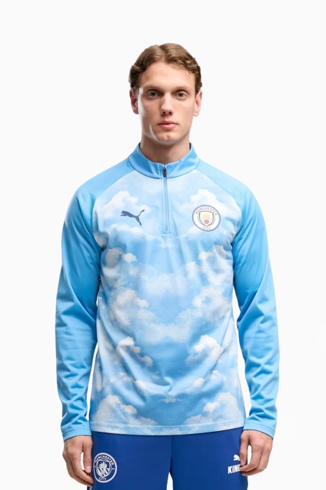 Кофта Puma Manchester City 26/27 Training 1/4 Zip Top - синий