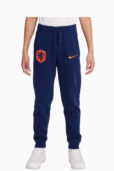 Nohavice Nike Holandsko 2024 Club Junior - Námornícka modrá