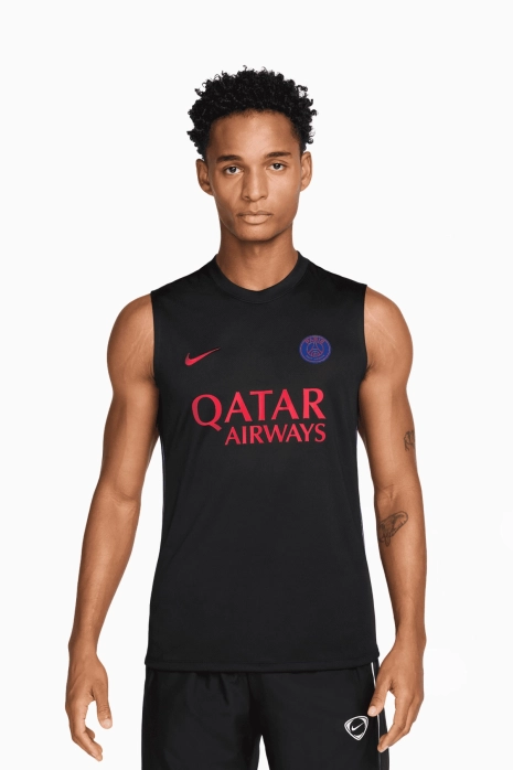 Тениска без ръкави Nike PSG 26/27 Strike - черен