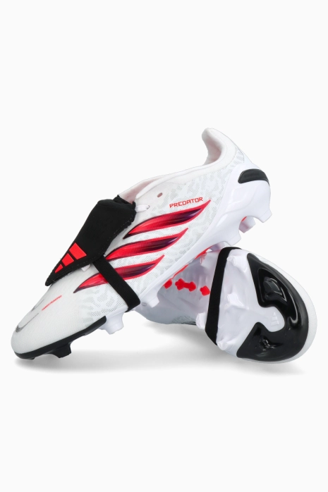 Cleats adidas Predator Elite FT FG Junior - White