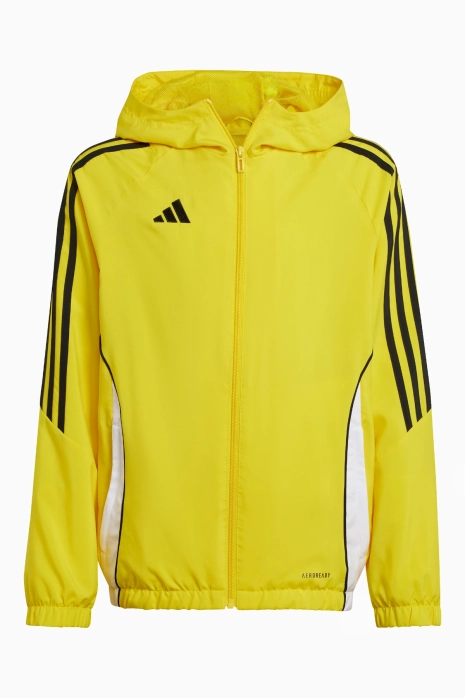 Kurtka adidas Tiro 24 Windbreaker Junior - Żółty