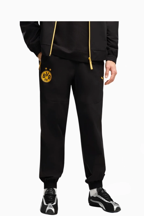 Штаны Puma Borussia Dortmund 26/27 Woven - черный