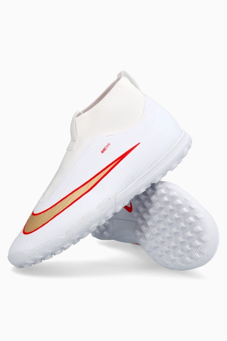Сороконожки Nike Zoom Mercurial Superfly 11 Academy High TF Junior - белый