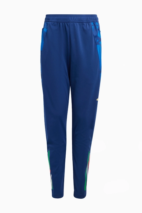 Kalhoty adidas Itálie 2024 Training Junior - Námořnická modrá