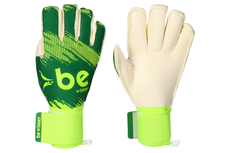 Goalkeeper Gloves Be Winner New Green RF Junior
