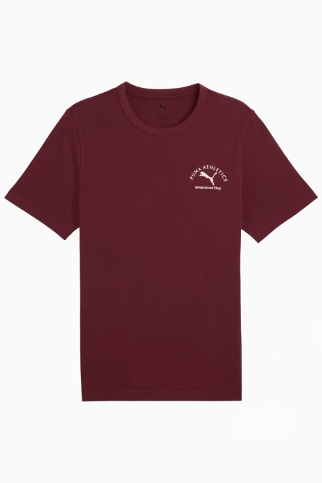 Puma Class Graphic Tee Trikot - Rotwein
