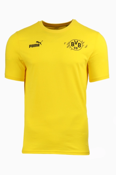 Κοντομάνικη Μπλούζα Puma Borussia Dortmund 24/25 FtblCulture - κίτρινος