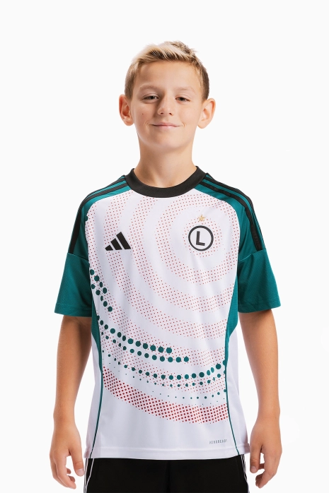 Football Shirt adidas Legia Warsaw 25/26 Training Junior - White