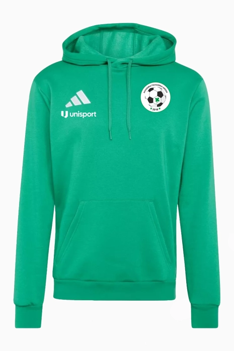 Bluza bawełniana adidas AP Green Junior - Zielony