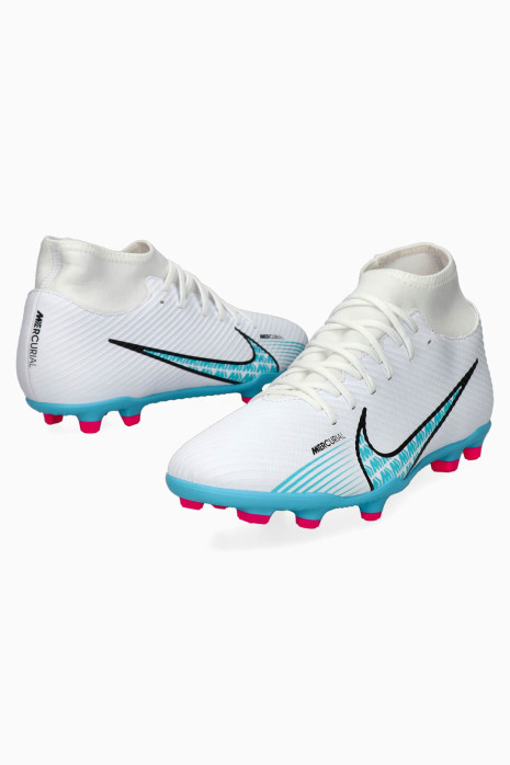 Nike Mercurial Superfly 9 Club FG/MG - Alb | Magazin de fotbal