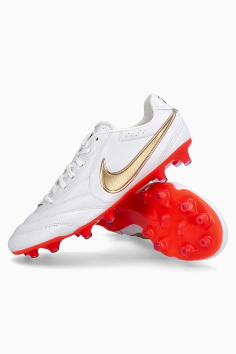 Бутсы Nike Tiempo Ligera Pro FG - белый