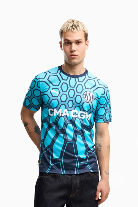 Puma Olympique de Marseille 26/27 Goalkeeper Replica Trikot - Blau