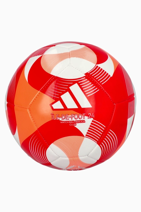 Μπάλα adidas Île-De-Foot 24 Club Μέγεθος 3 - το κόκκινο