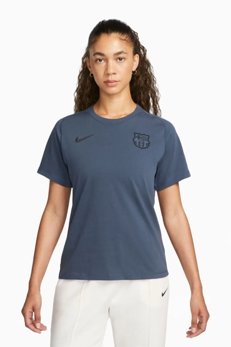 Tişört Nike FC Barcelona 23/24 Travel Kadın