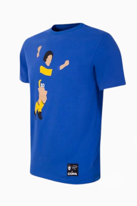 Tricou Retro COPA x Maradona Boca Graphic - Albastru