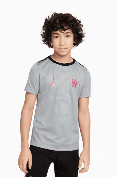 Tricou Nike Chelsea FC 24/25 Pre-Match Junior - Gri