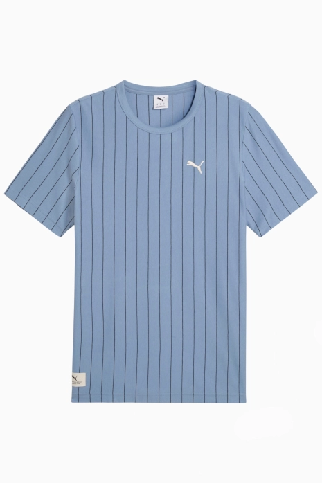 Puma Class Striped Tee Trikot - Blau