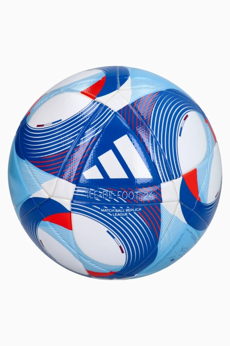 Piłka adidas Île-De-Foot 24 League rozmiar 5 - Niebieski