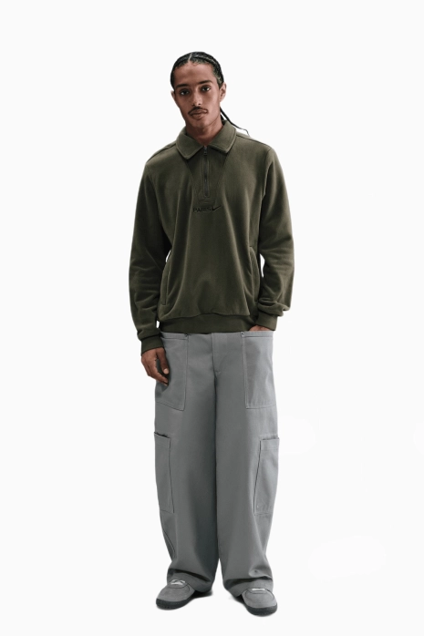 Nike PSG 25/26 Club Fleece Hoodie - Green