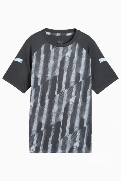 Koszulka Puma individualLIGA Graphic Junior - Czarny