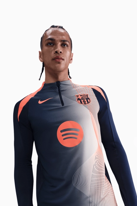 Nike FC Barcelona 25/26 Academy Pro Sweatshirt - Navy blue | R-GOL