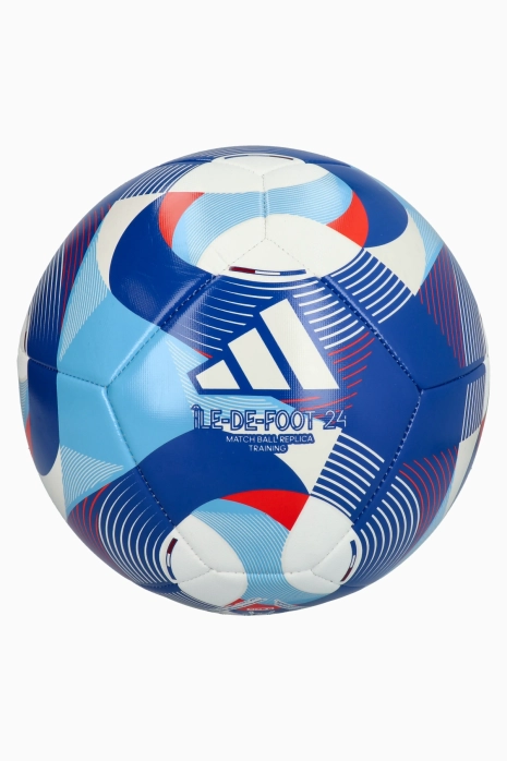 Футболна топка adidas Île-De-Foot 24 Training размер 5 - син