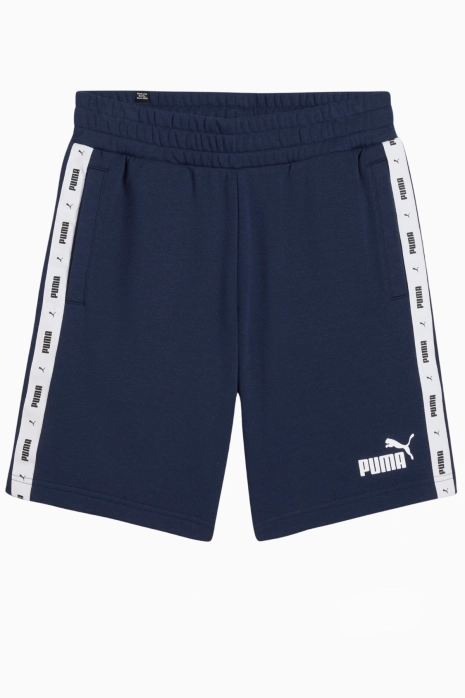 Puma Essentials+ Tape Shorts - Navy blau